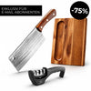 Chinesisches Hackmesser Profi-Set