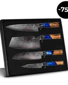 Aoki Damastmesser Set