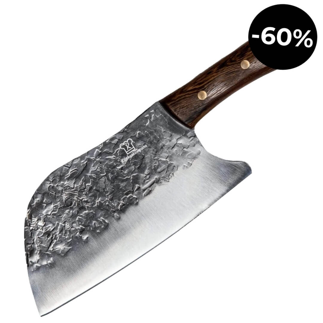 Rustikales Hackmesser