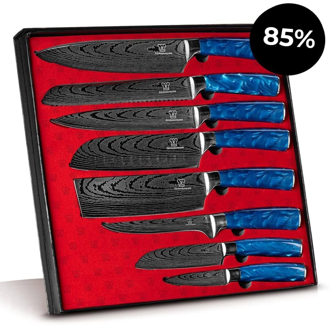 Shiburu Messerset Premium 8-teilig / E-Mail Exklusiv