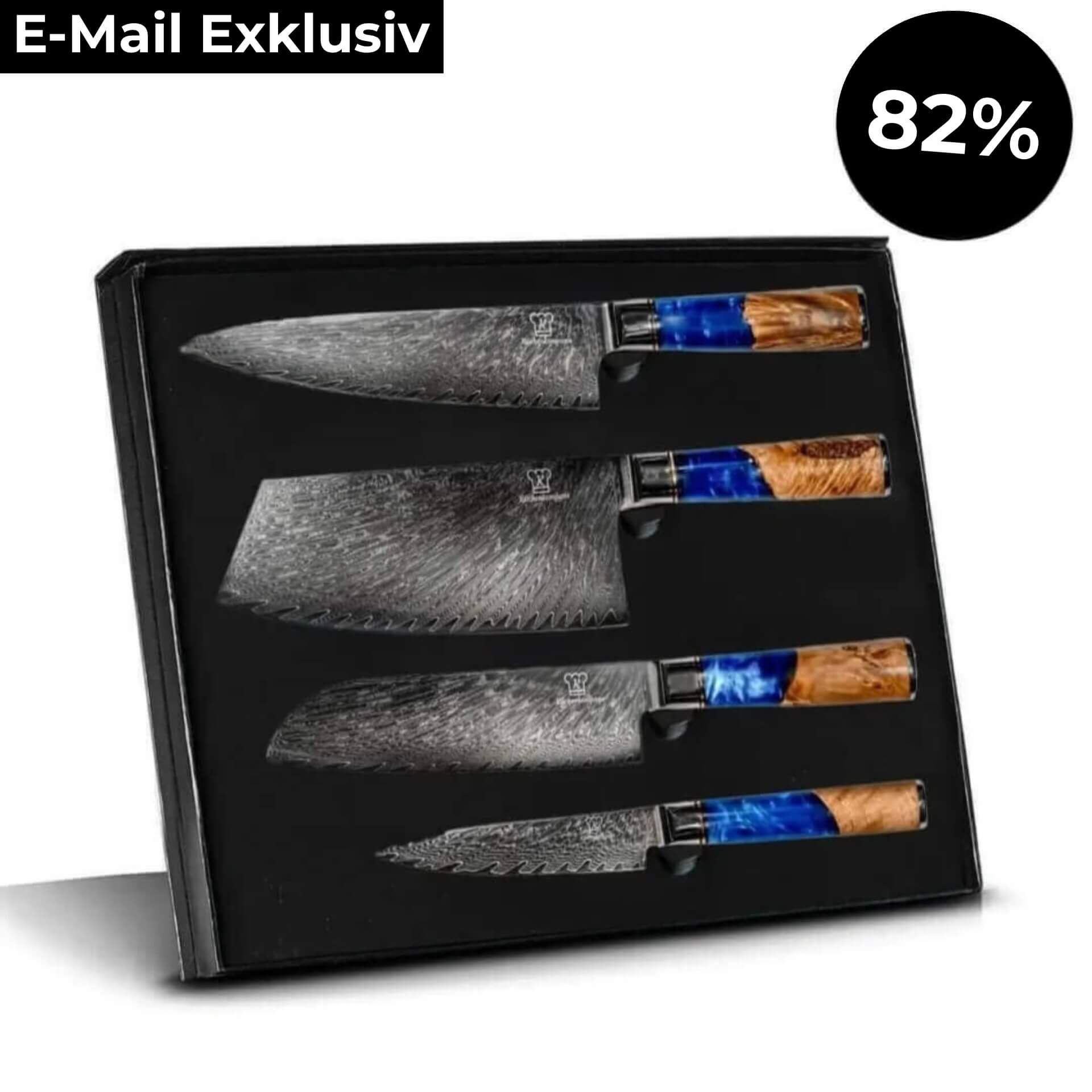 Aoki Damastmesser Set | E-Mail Exklusiv