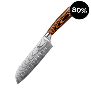 Akarui Santoku 7" Messer