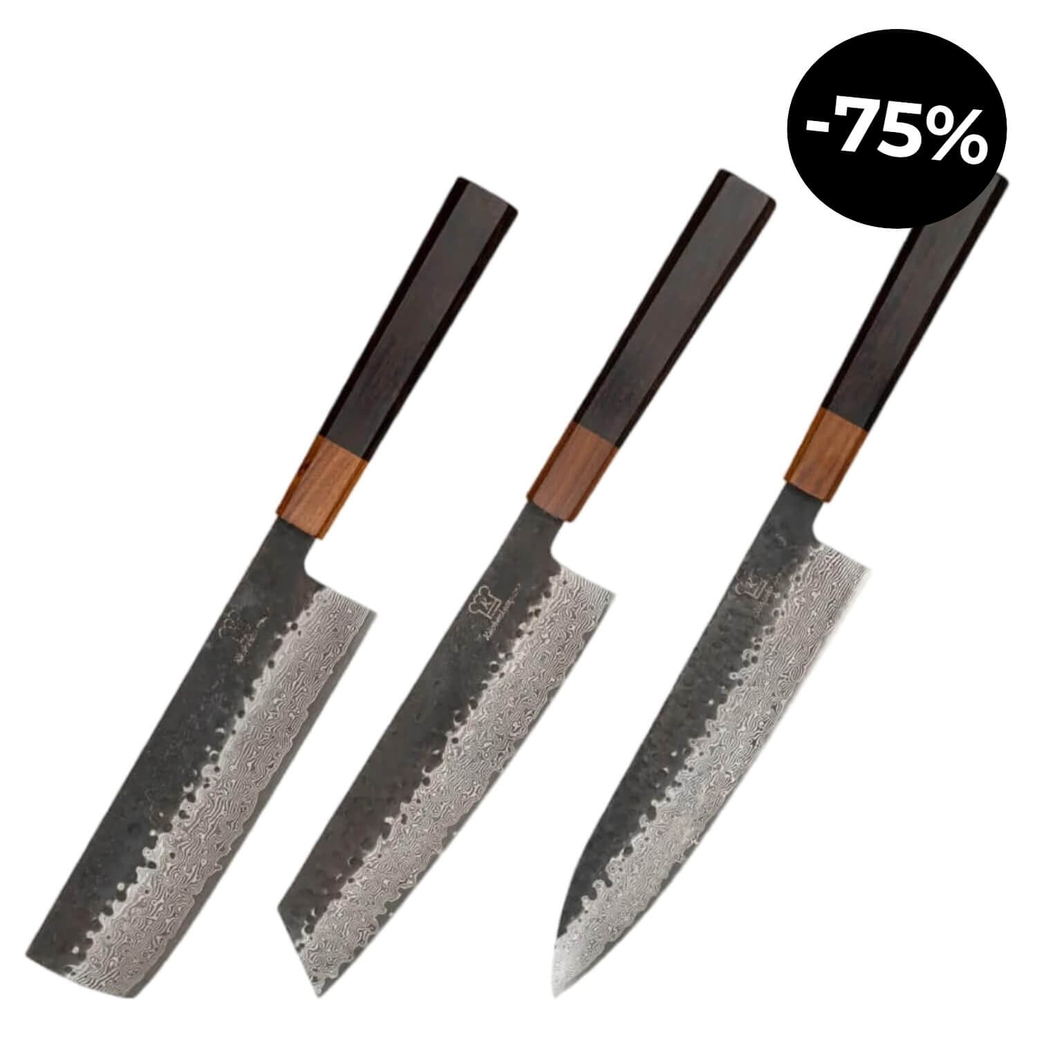 Shikku Damastmesser - Bambus
