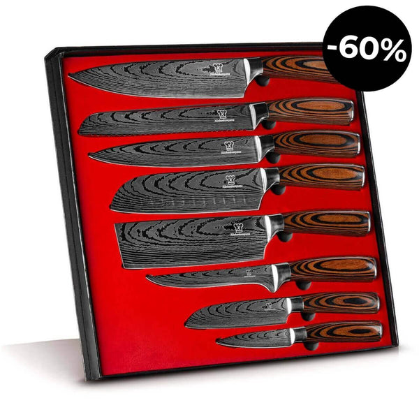 Akarui Messerset Premium 8-teilig