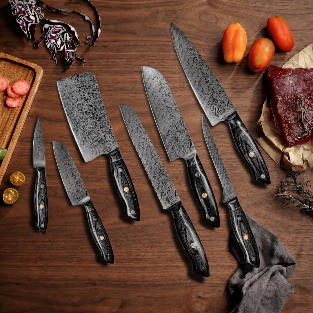 Kumai Messerset Premium - 7-teilig