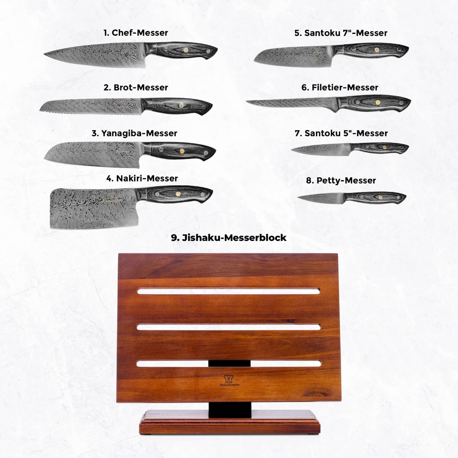 Kumai Kombipaket Jishaku + Gratis Taschenmesser