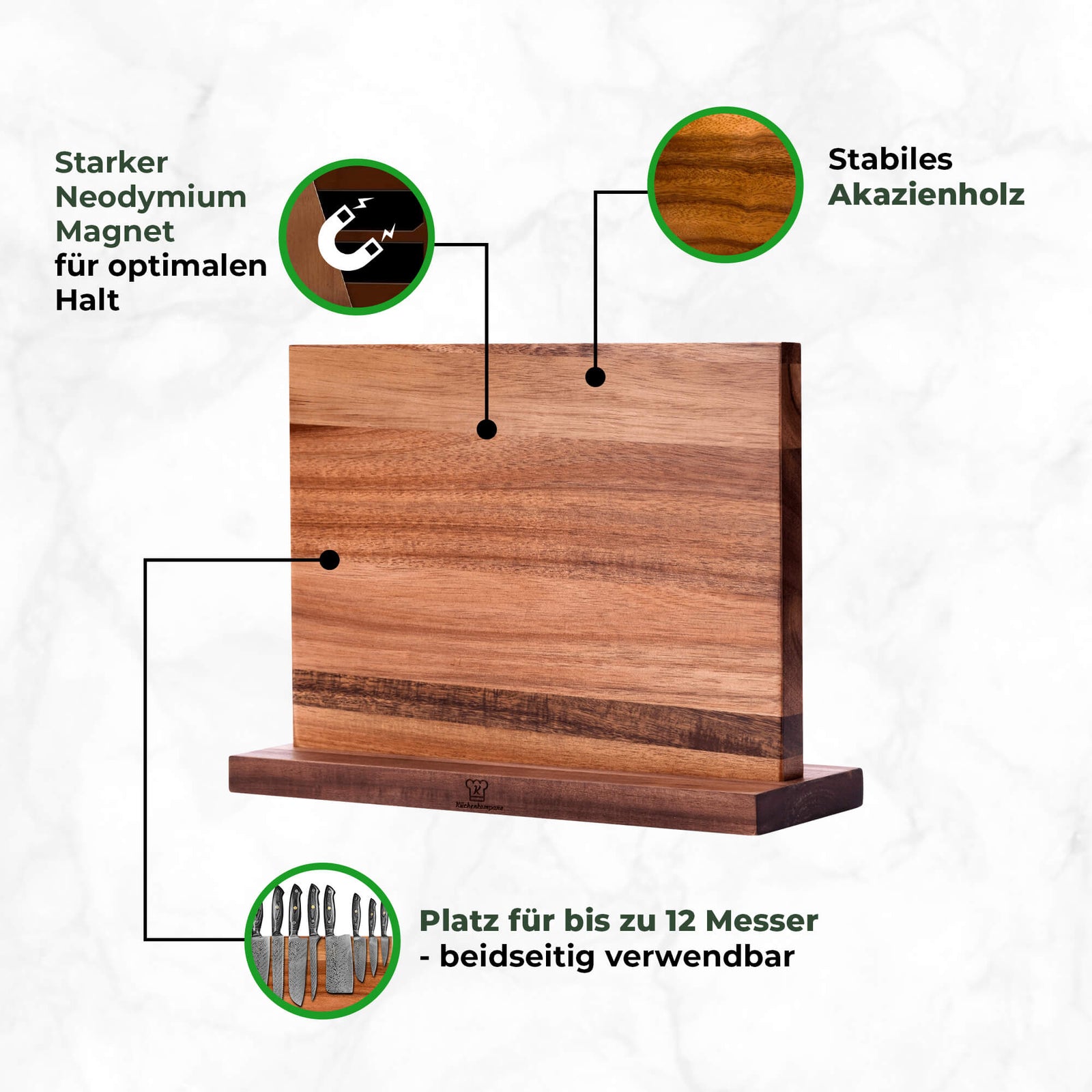 Kumai Kombipaket Burokku + Gratis Taschenmesser