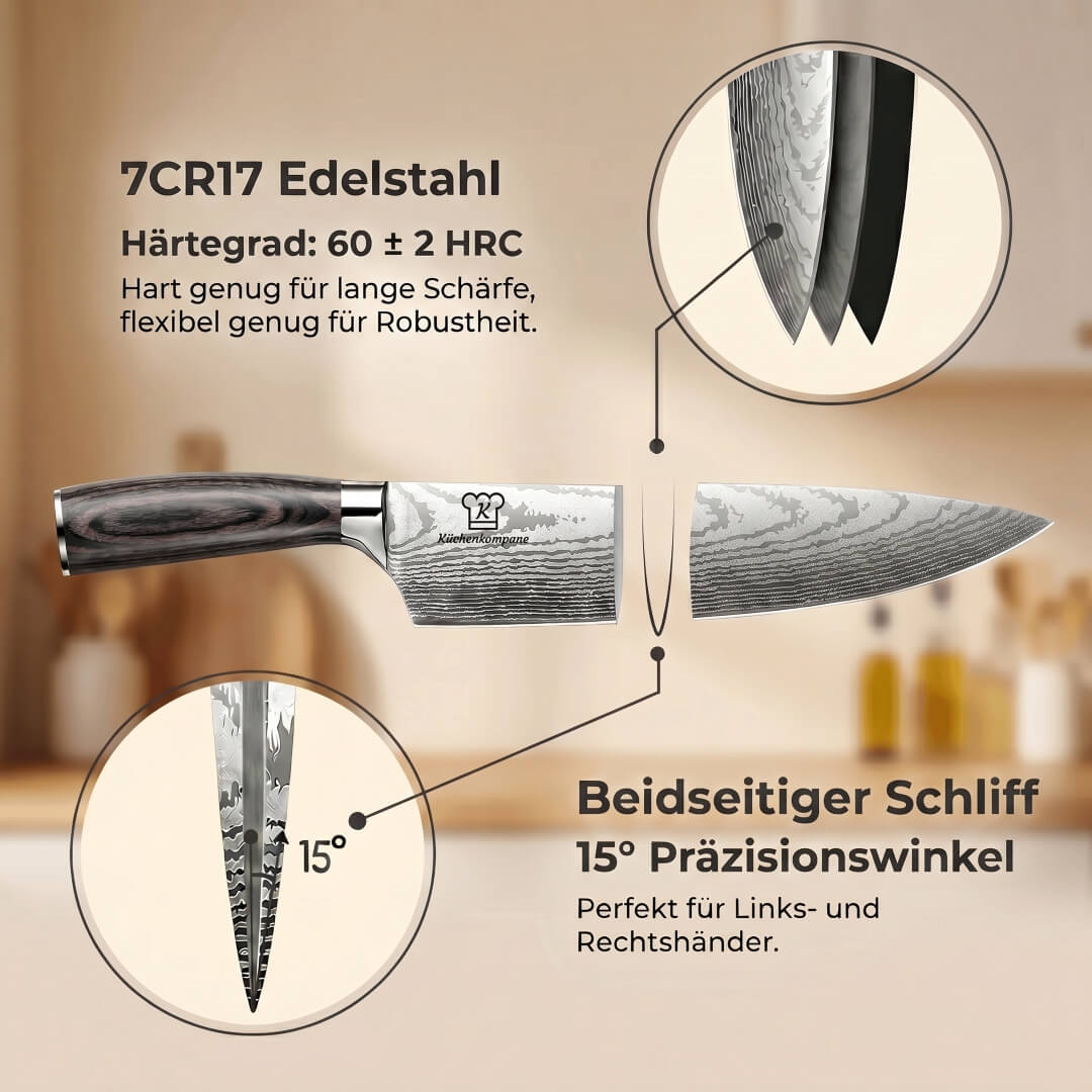 Kurai Messerset Premium 8-teilig / VIP