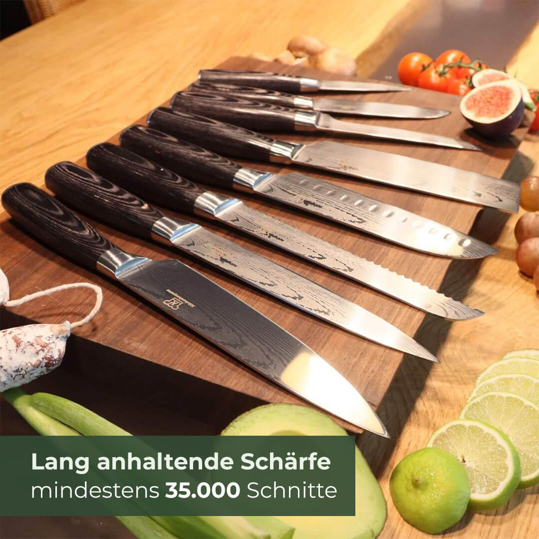 Kurai Messerset Premium 8-teilig