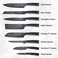 Kurai Messerset Premium 8-teilig