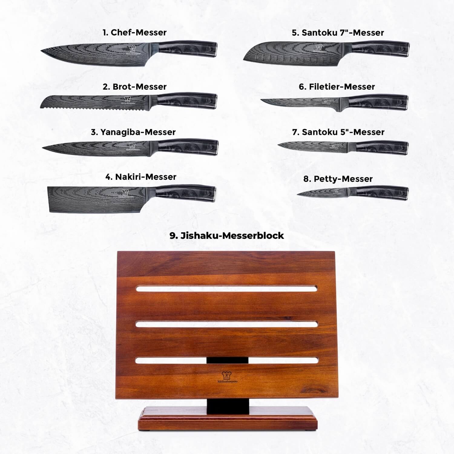 Kuro Kombipaket Jishaku + Gratis Taschenmesser