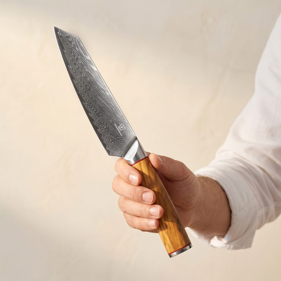 Mokuzai Petty Damastmesser