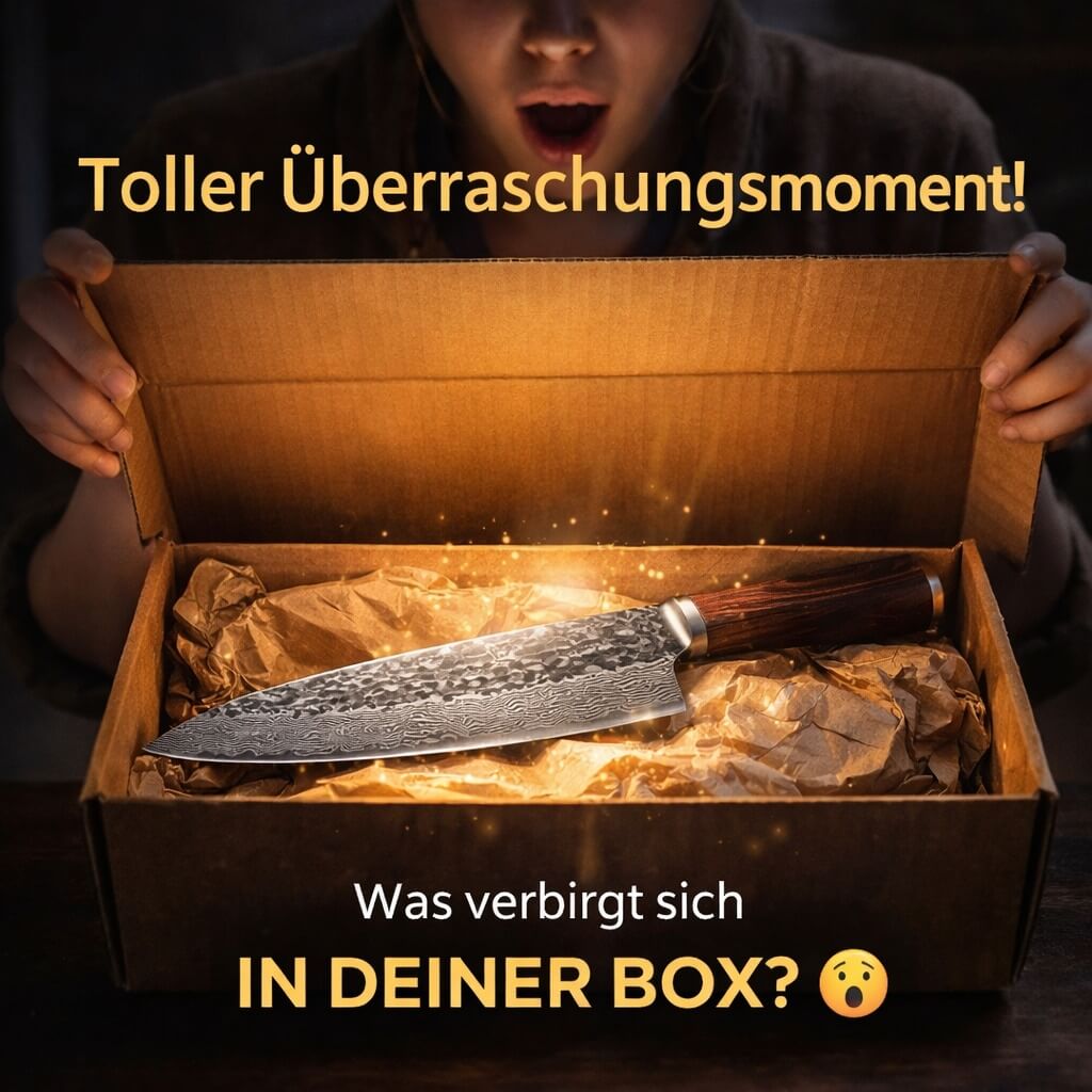 Mystery Box L / 7 zufällige Premium Küchenmesser