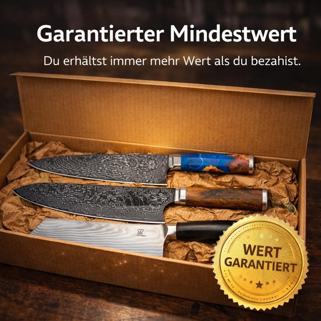 Mystery Box L / 7 zufällige Premium Küchenmesser