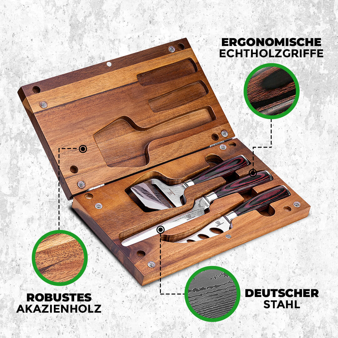 Käse-Servier-Set | 2in1