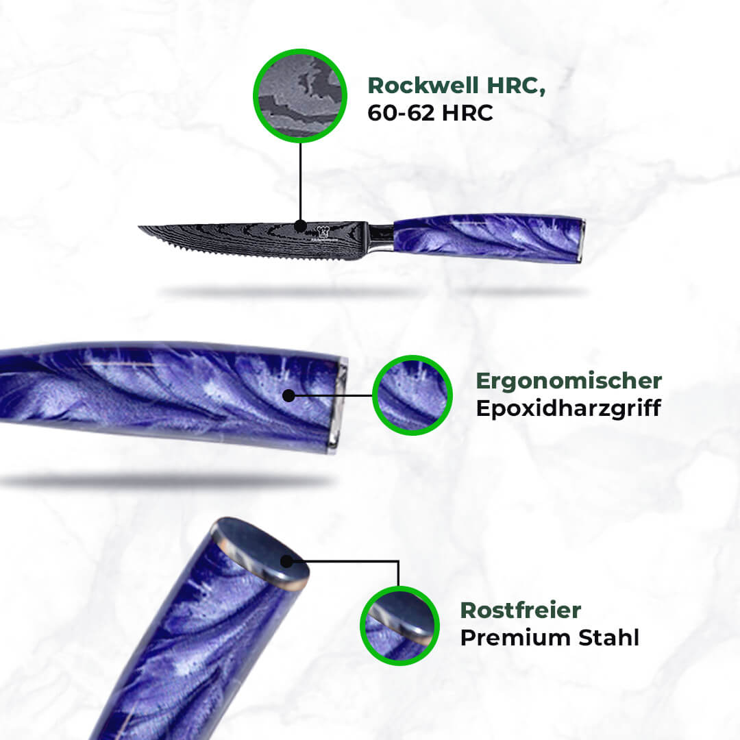 Pinku Steak-Messerset