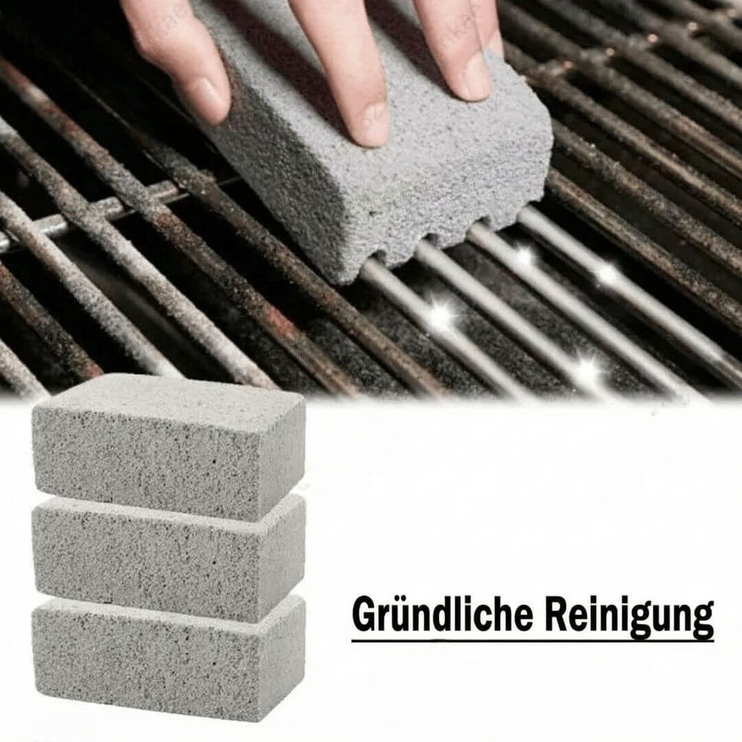 3x Grill Reinigungsstein