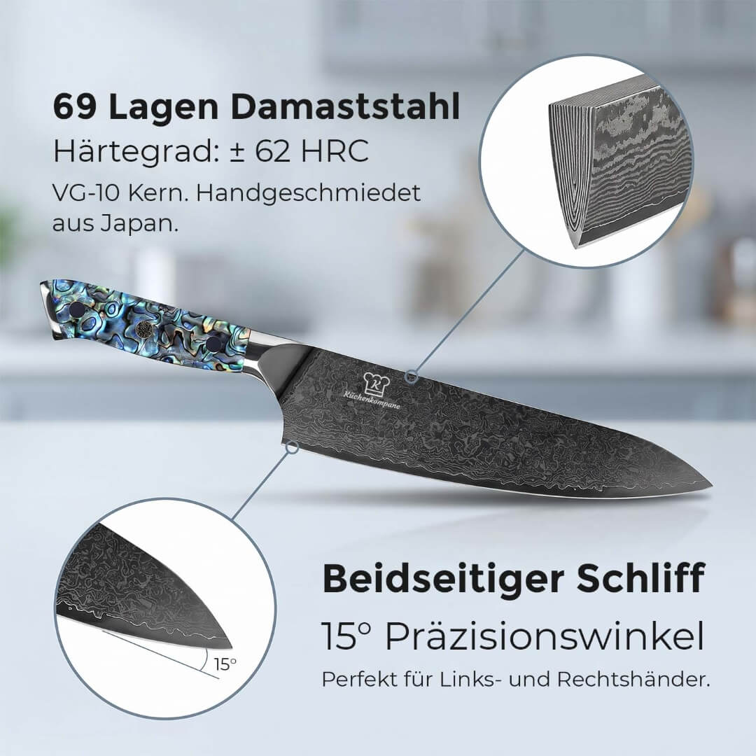 Sheru Damast Messerset