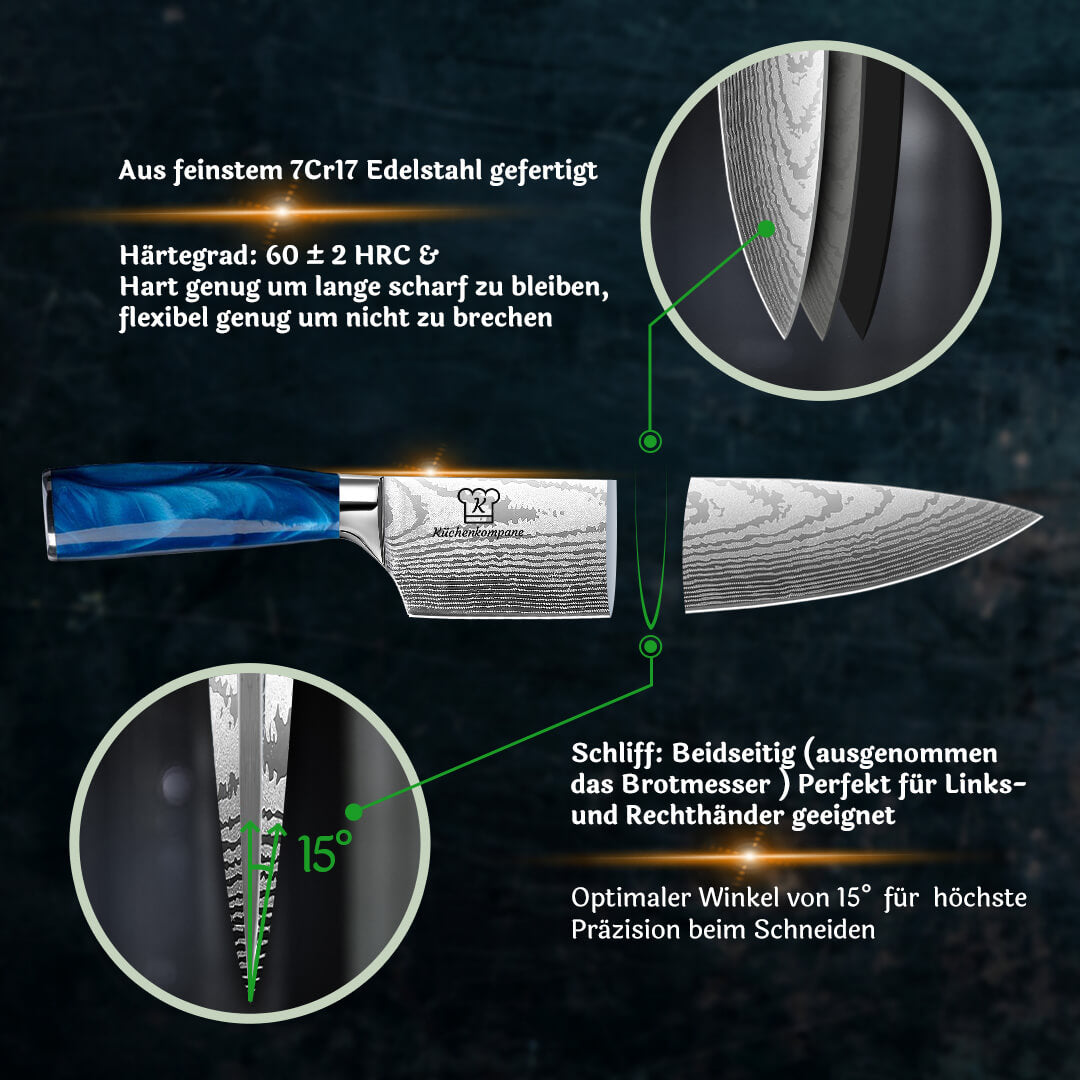 Shiburu Messerset Premium 8-teilig