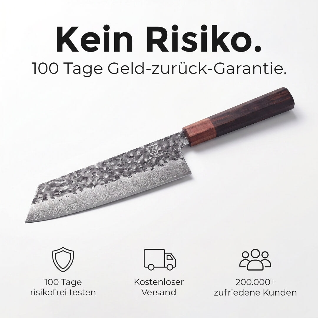 Shikku Santoku Damastmesser