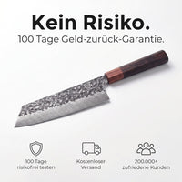 Shikku Santoku Damastmesser