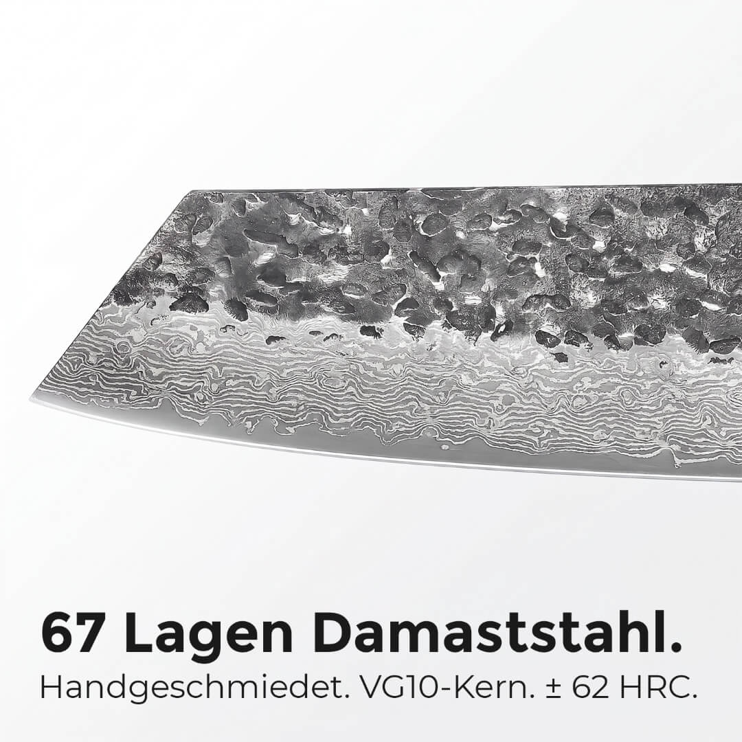 Shikku Santoku Damastmesser