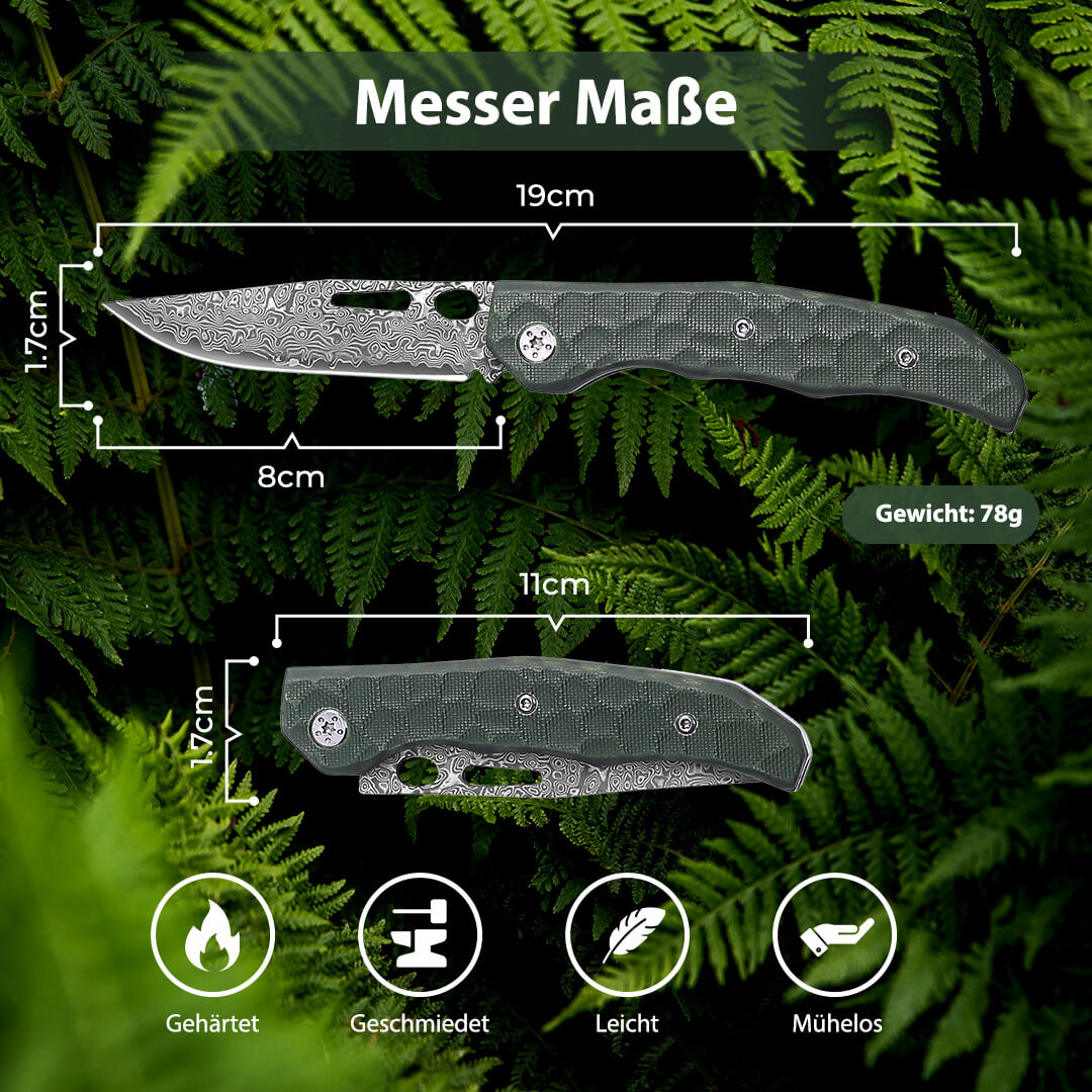 Taschenmesser Damast Urban