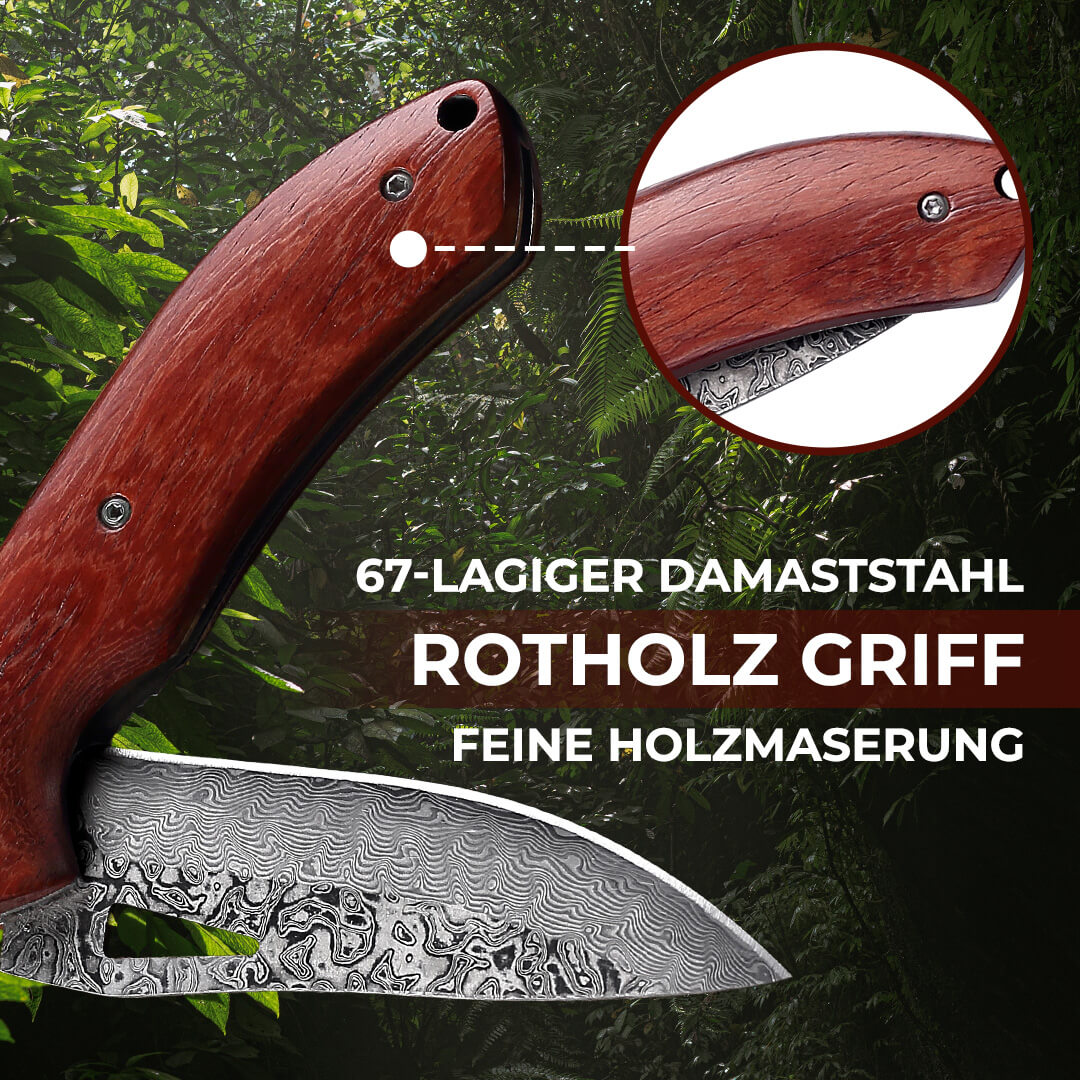 Taschenmesser Damast Heritage