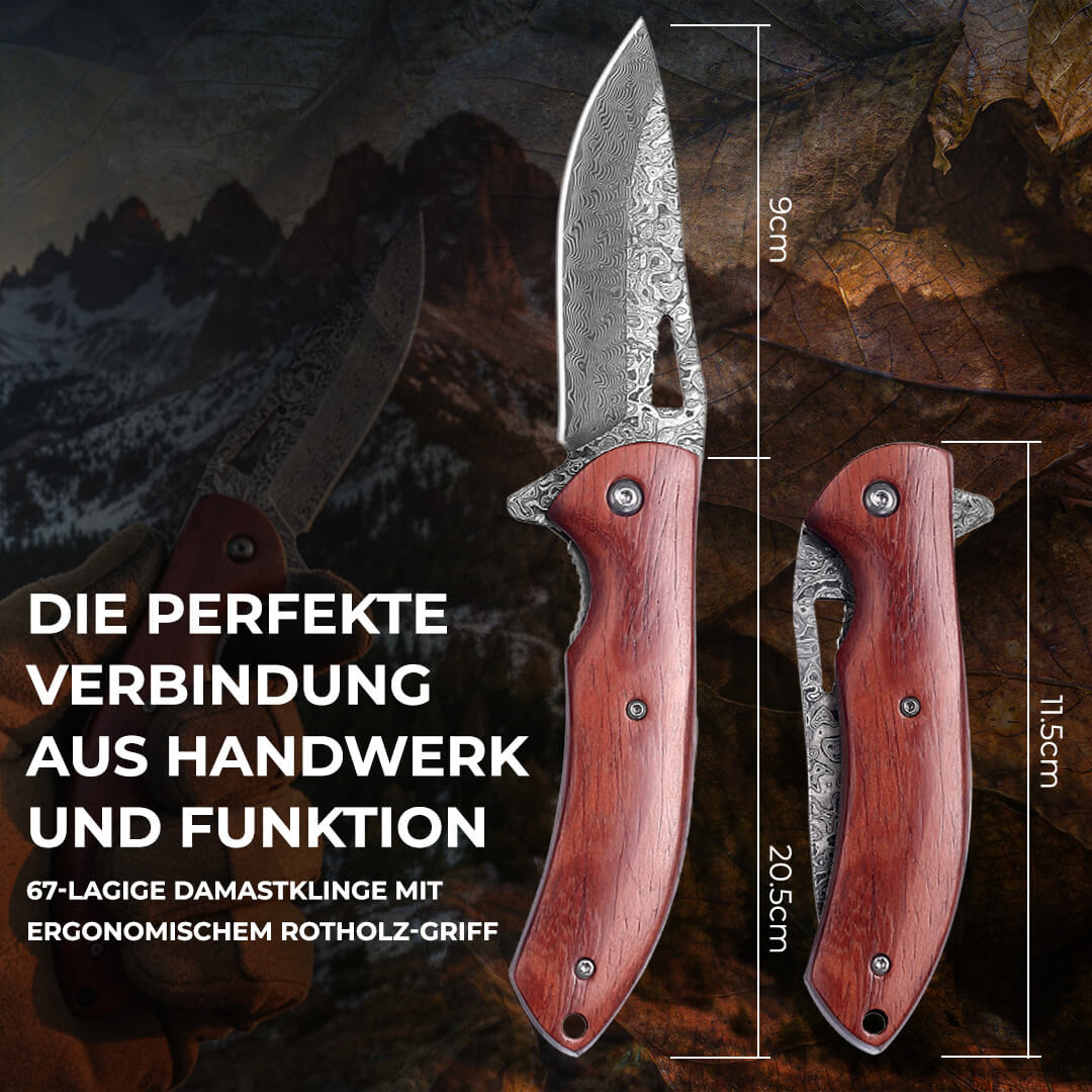 Taschenmesser Damast Heritage