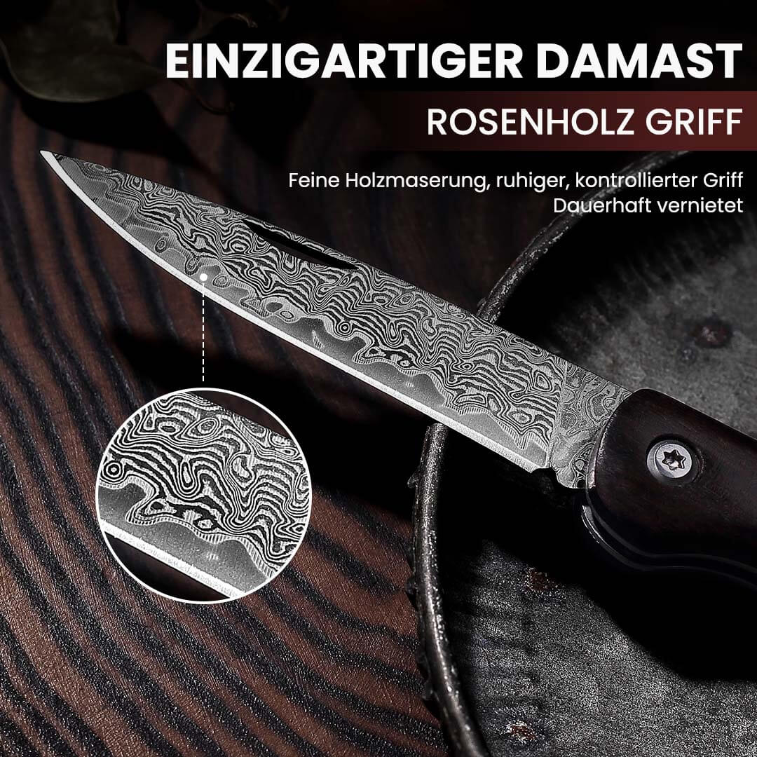 Taschenmesser Damast Ranger