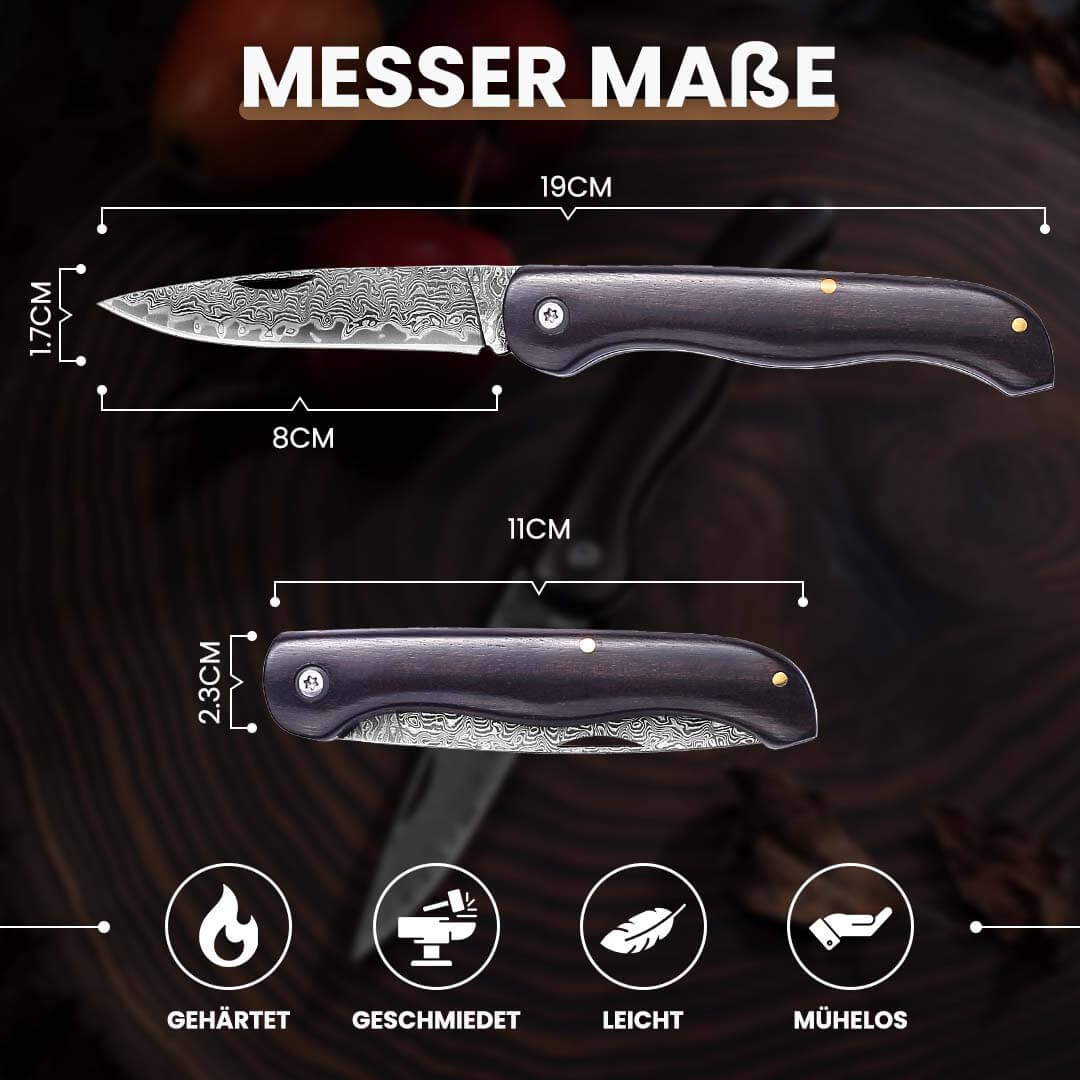 Taschenmesser Damast Ranger