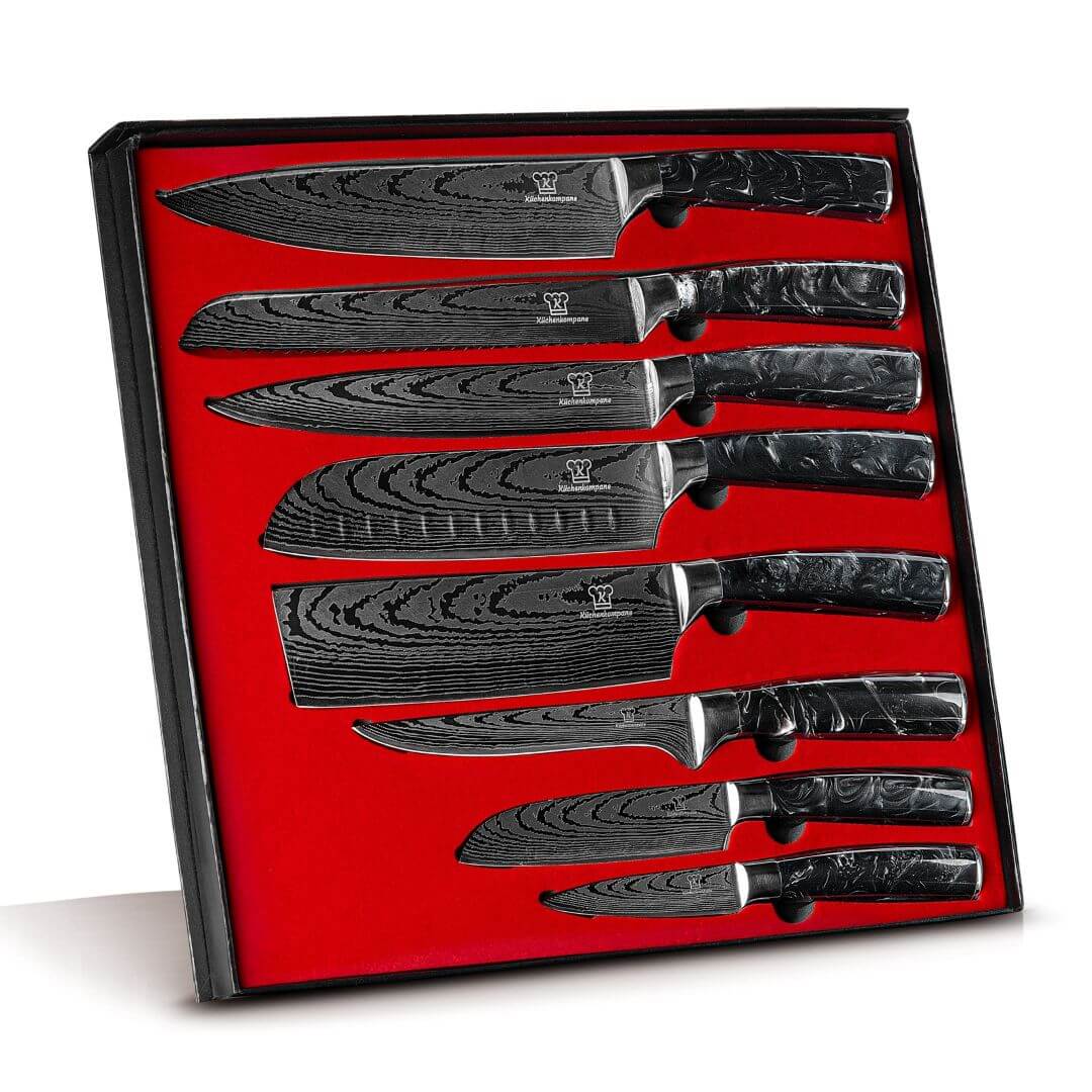 Kuro Messerset Premium 8-teilig