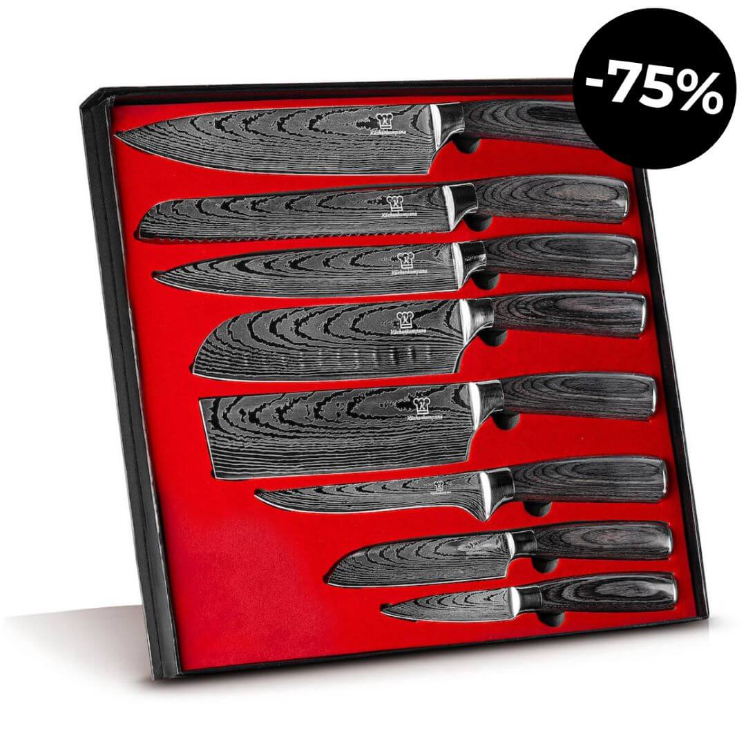 Kurai Messerset Premium 8-teilig