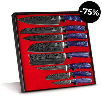 Pinku Messerset Premium 8-teilig