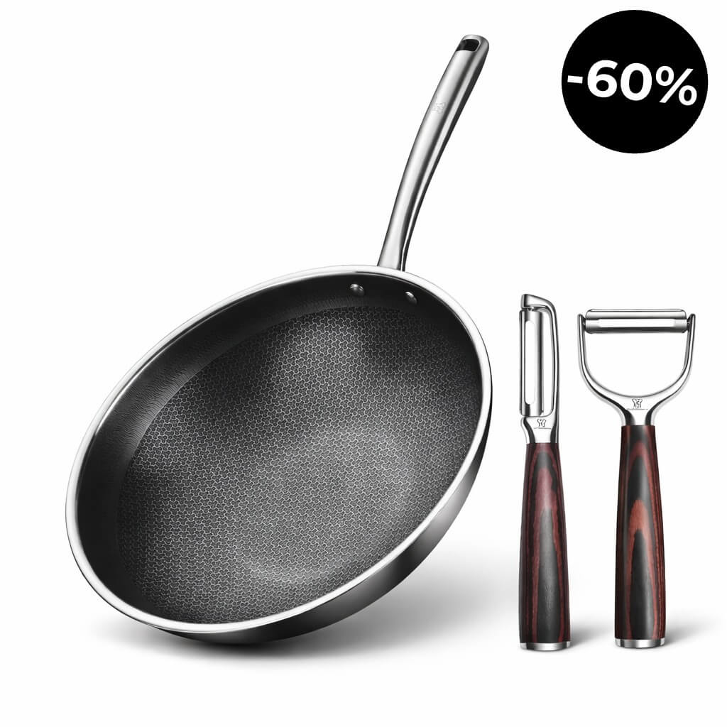 Kochset - Wok & Schäler