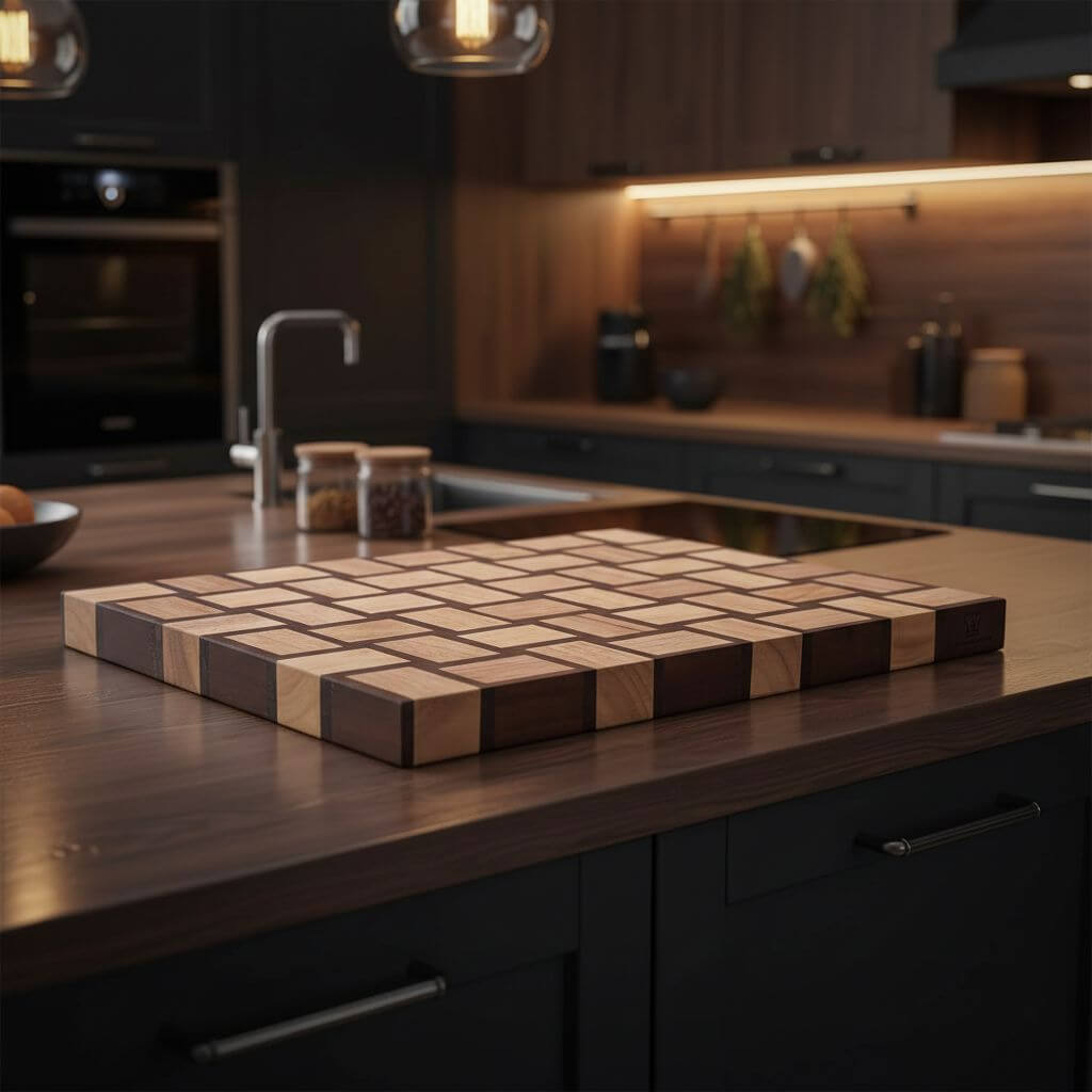 Schneidebrett Messhu