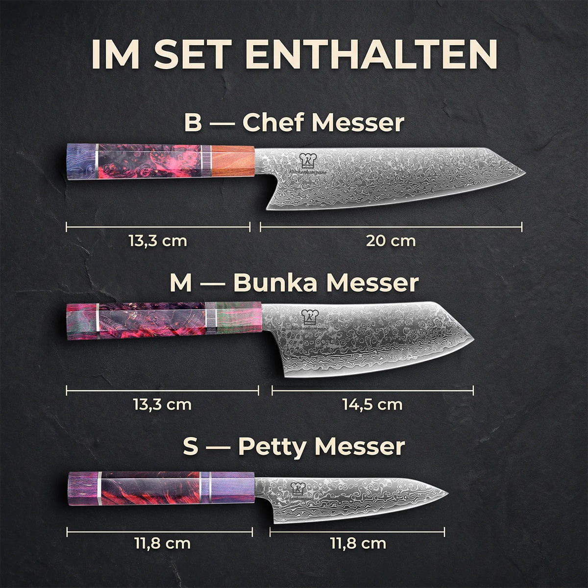 Gyuto 3-in-1 Set