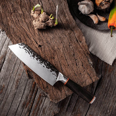 Rustikales Chefmesser - Küchenkompane