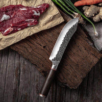 Thumbnail for Rustikales Chefmesser gebogen - Küchenkompane