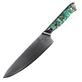 Sheru Damast Chefmesser mit handgeschmiedeter Klinge