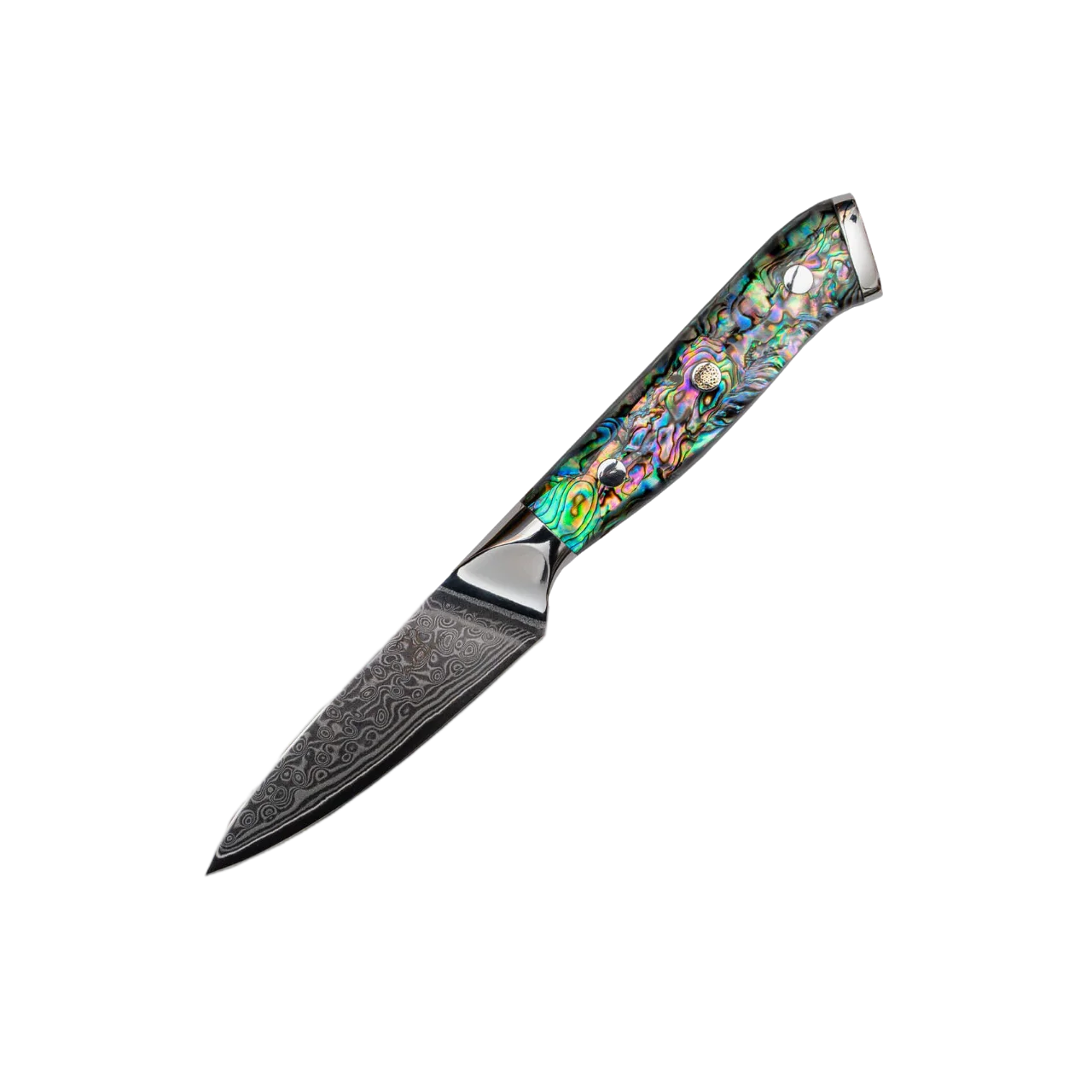 Sheru Damast Petty Messer, kleines handgeschmiedetes Küchenmesser